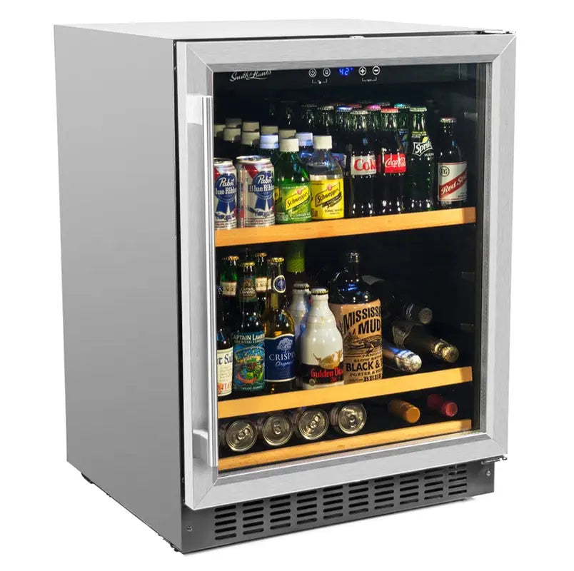 178 Can (12 Oz) 24" Convertible Beverage Refrigerator with Wine Storage | Fridge.com