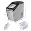 18 In. 29 Lb. Nugget Portable Ice Maker Machine Countertop Chewable Ice Maker Self-Cleaning | Fridge.com