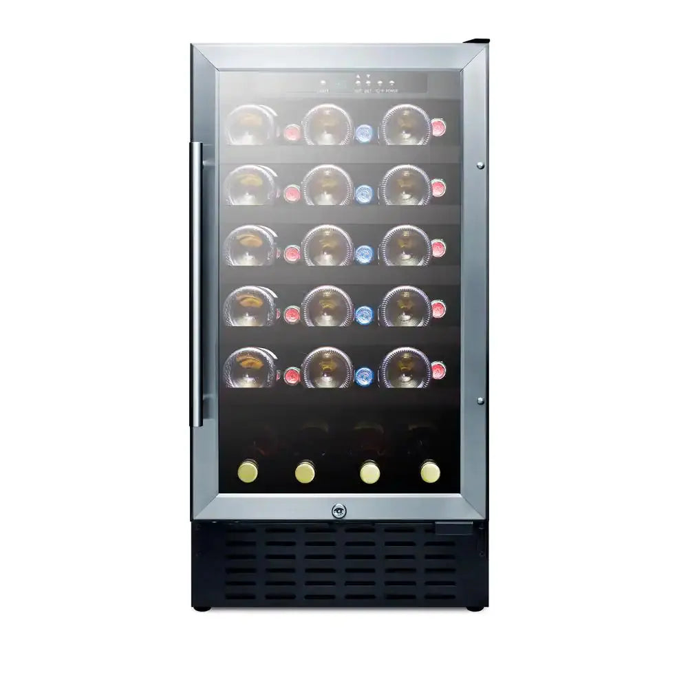 18 In. 34-Bottle Built-In Wine Cooler | Fridge.com