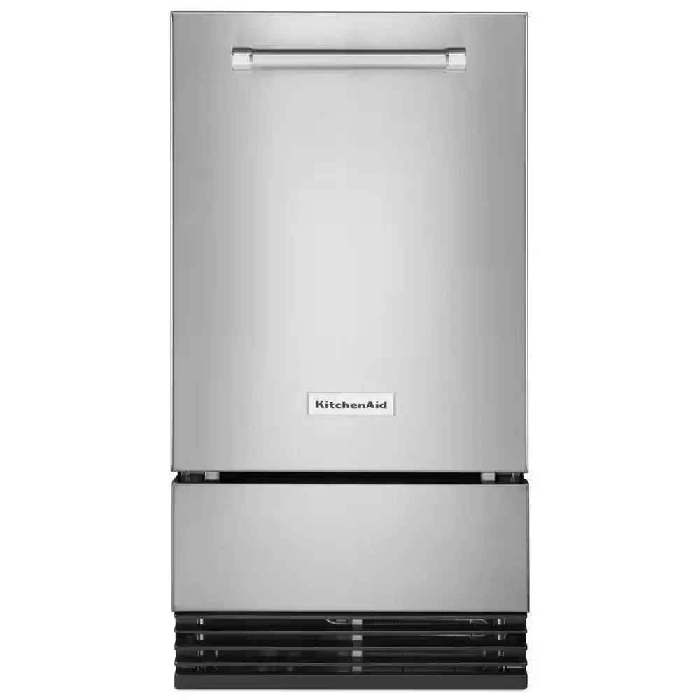 18 In. 35 Lb. Built-In Ice Maker in Printshield Stainless Steel | Fridge.com