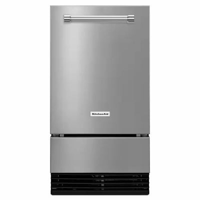 18 In. 50 Lb. Built-In Ice Maker in Printshield Stainless Steel | Fridge.com