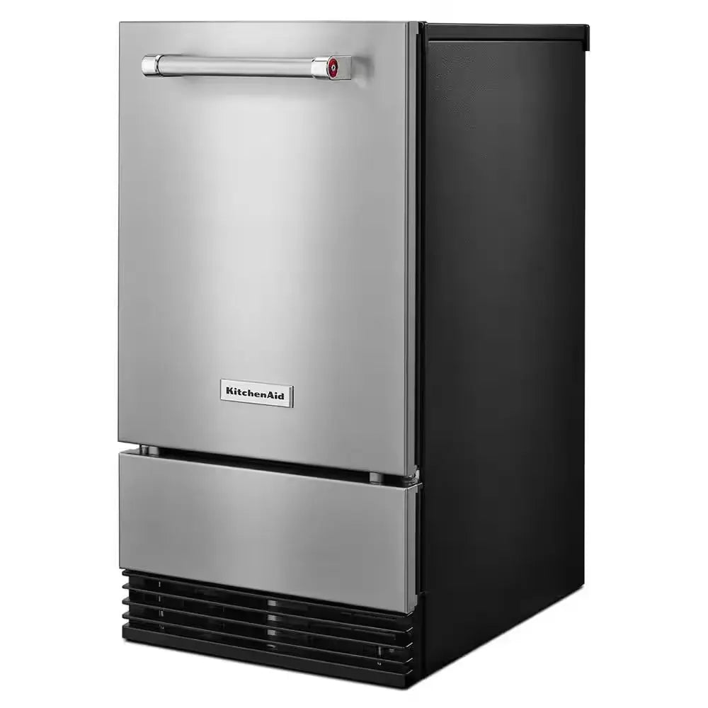 18 In. 50 Lb. Built-In Ice Maker in Printshield Stainless Steel | Fridge.com