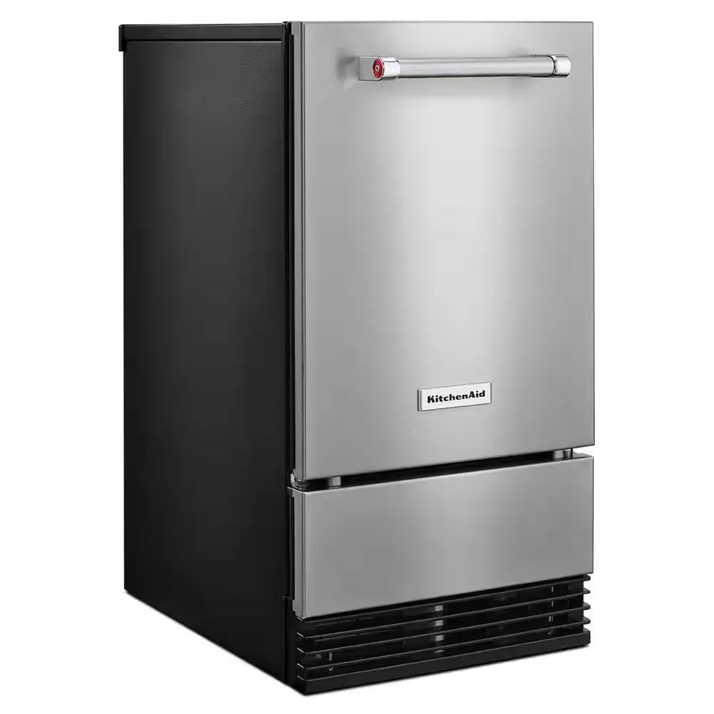 18 In. 50 Lb. Built-In Ice Maker in Printshield Stainless Steel | Fridge.com