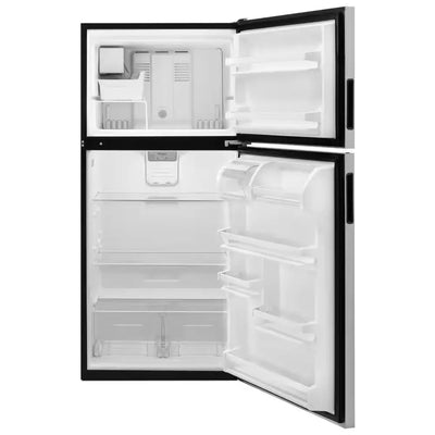 18.2 Cu. Ft. Top Freezer Refrigerator in Stainless Steel | Fridge.com