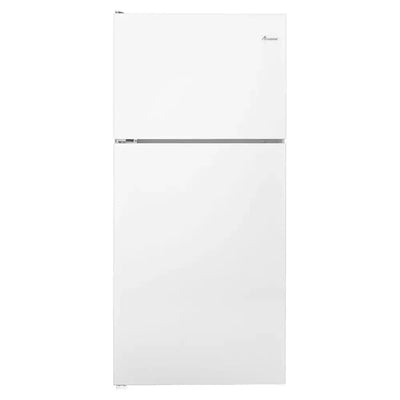 18.2 Cu. Ft. Top Freezer Refrigerator in White | Fridge.com