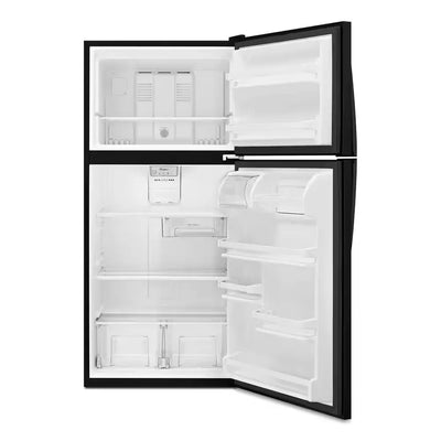 18.25 Cu. Ft. Top Freezer Built-In and Standard Refrigerator in Black | Fridge.com