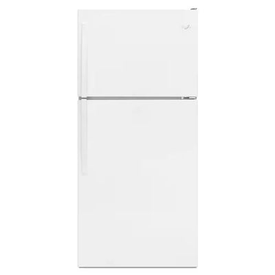 18.25 Cu. Ft. Top Freezer Built-In and Standard Refrigerator in White | Fridge.com