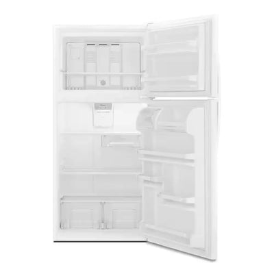 18.25 Cu. Ft. Top Freezer Built-In and Standard Refrigerator in White | Fridge.com