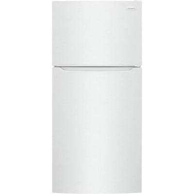 18.3 Cu. Ft. Top Freezer Refrigerator in White | Fridge.com