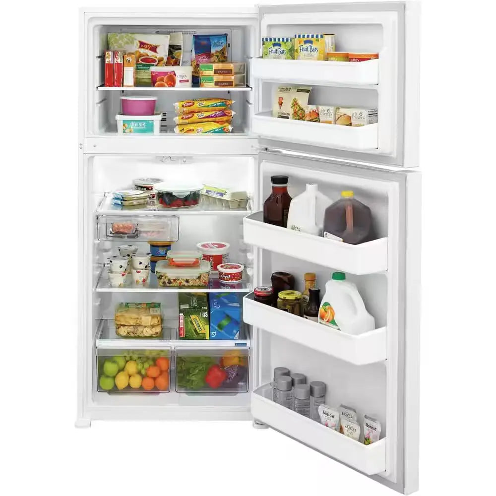 18.3 Cu. Ft. Top Freezer Refrigerator in White, ENERGY STAR | Fridge.com