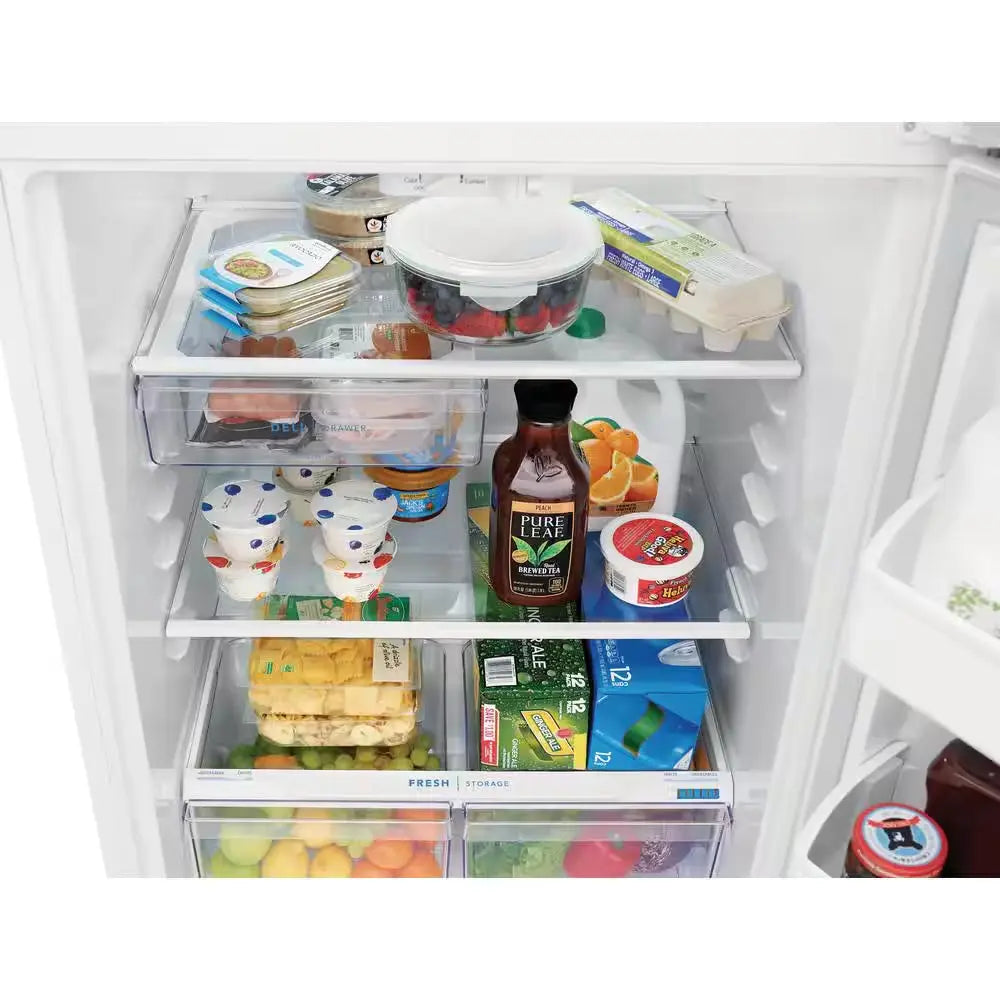 18.3 Cu. Ft. Top Freezer Refrigerator in White, ENERGY STAR | Fridge.com