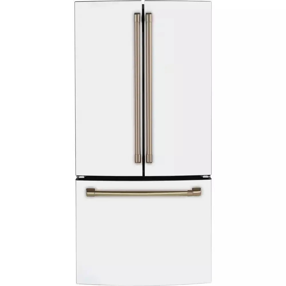 18.6 Cu. Ft. French Door Refrigerator in Matte White, Fingerprint Resistant, Counter Depth and ENERGY STAR | Fridge.com