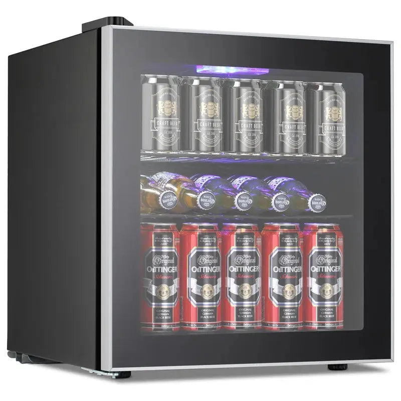 18.6" 17 Bottle Single Zone Freestanding Wine Refrigerator & Beverage Cooler | Fridge.com