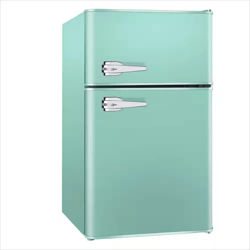 18.7 In. W, 3.2 Cu. Ft. 2-Door Mini Refrigerator, with Freezer in Green | Fridge.com