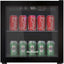 18.9 In. 48-Bottles Wine and Beverage 48-Can Beverage Cooler Fridge in Stainless Steel with Digital Thermostat | Fridge.com