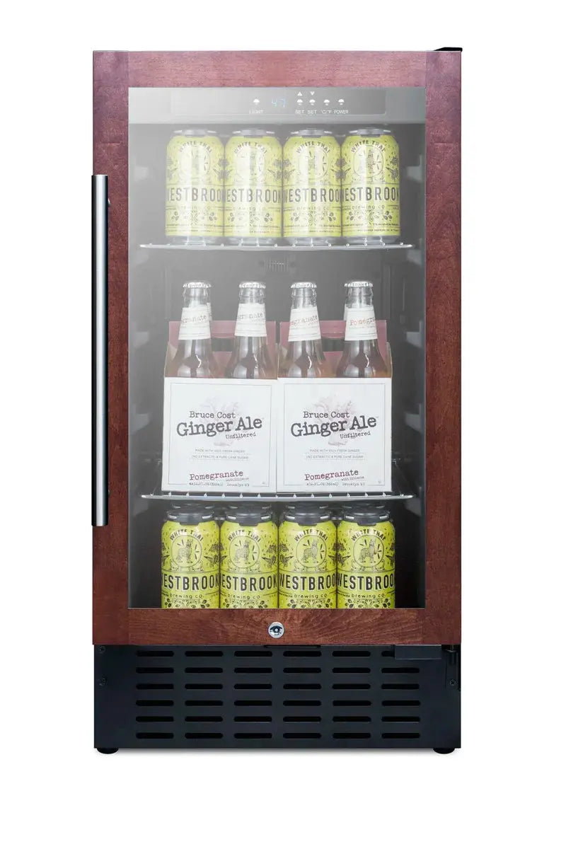 18" Wide Built-In Panel-Ready Beverage Center | Fridge.com