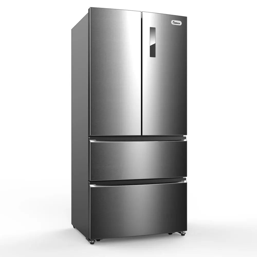 19 Cu. Ft. French Door Refrigerator - Stainless Steel | Impecca | Fridge.com