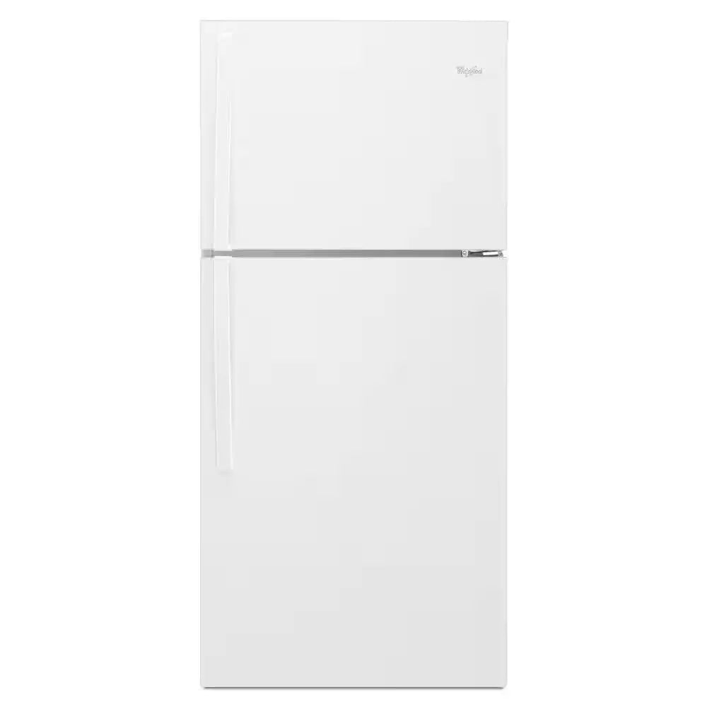 19.2 Cu. Ft. Top Freezer Refrigerator in White | Fridge.com