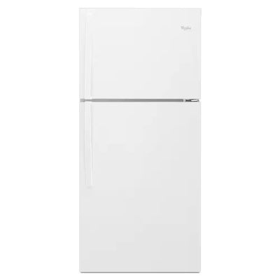 19.2 Cu. Ft. Top Freezer Refrigerator in White | Fridge.com