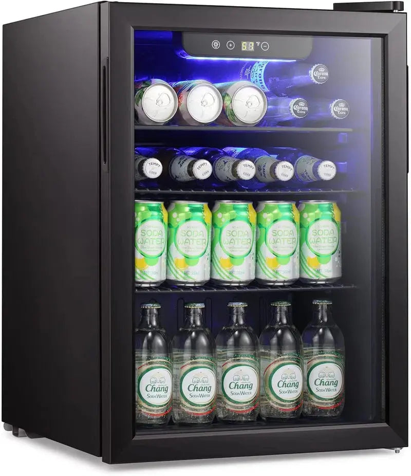 19.29" 25 Bottle Single Zone Freestanding Wine Refrigerator & Beverage Cooler | Fridge.com