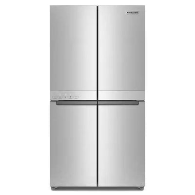 19.4 Cu. Ft. 36 In. W Counter-Depth 4-Door Refrigerator with Printshield Finish | Fridge.com