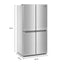 19.4 Cu. Ft. 36 In. W Counter-Depth 4-Door Refrigerator with Printshield Finish | Fridge.com