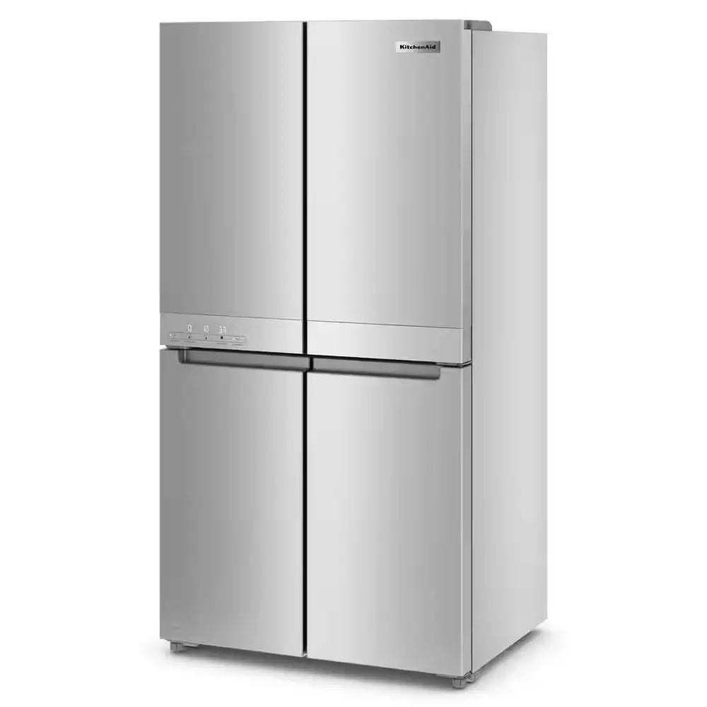 19.4 Cu. Ft. 36 In. W Counter-Depth 4-Door Refrigerator with Printshield Finish | Fridge.com