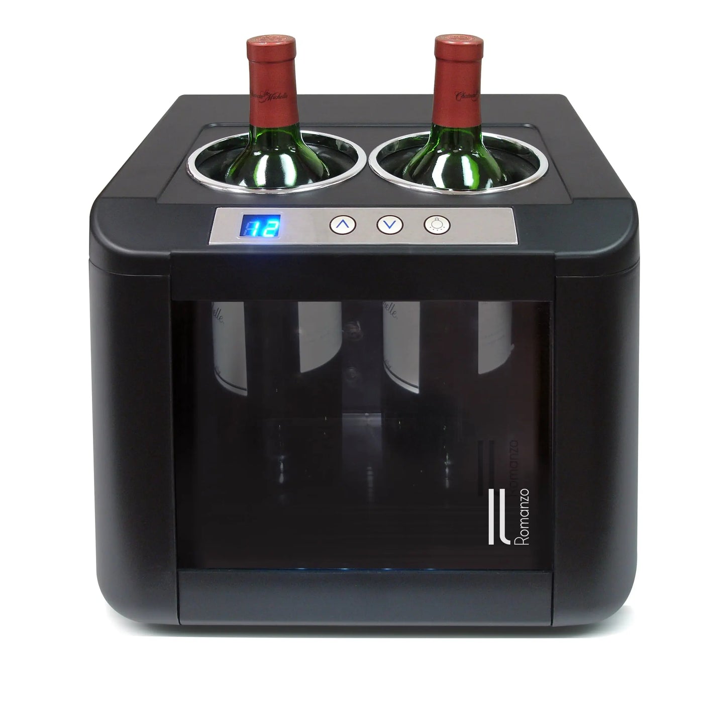 2-Bottle Thermoelectric Open Wine Cooler | Fridge.com