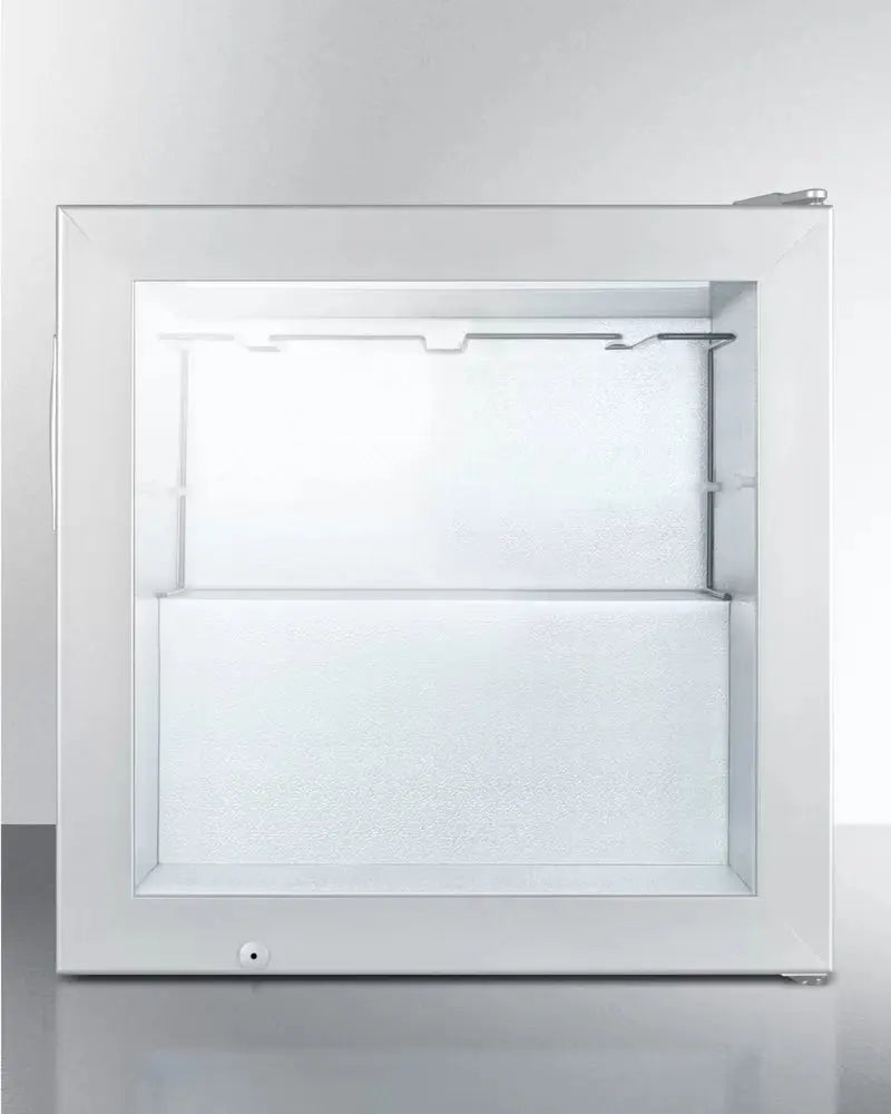 2 Cubic Feet Upright Freezer with Adjustable Temperature Controls and LED Light | Fridge.com