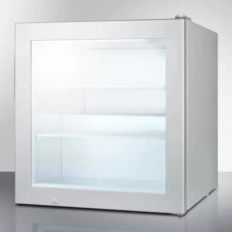 2 Cubic Feet Upright Freezer with Adjustable Temperature Controls and LED Light | Fridge.com