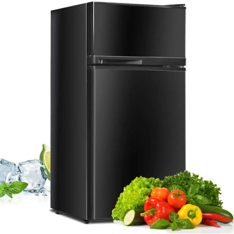 2 Doors Cold-Rolled Sheet Compact Refrigerator | Fridge.com