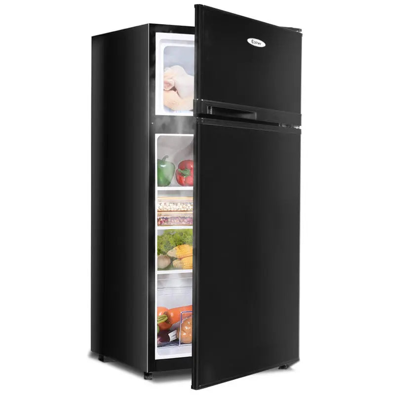 2 Doors Cold-Rolled Sheet Compact Refrigerator | Fridge.com