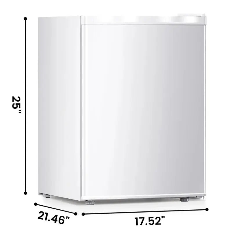 2.1 Cubic Feet Upright Freezer with Adjustable Feet | Fridge.com