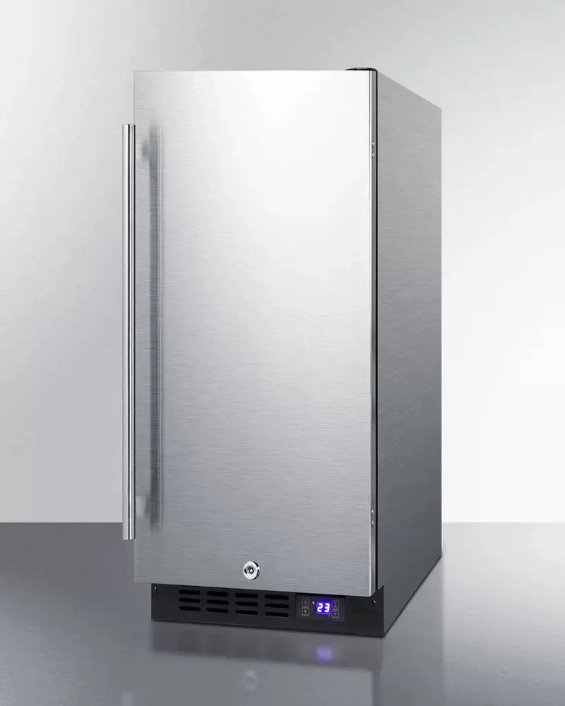 2.45 Cubic Feet Frost-Free Undercounter Upright Freezer with Adjustable Temperature Controls and LED Light | Fridge.com