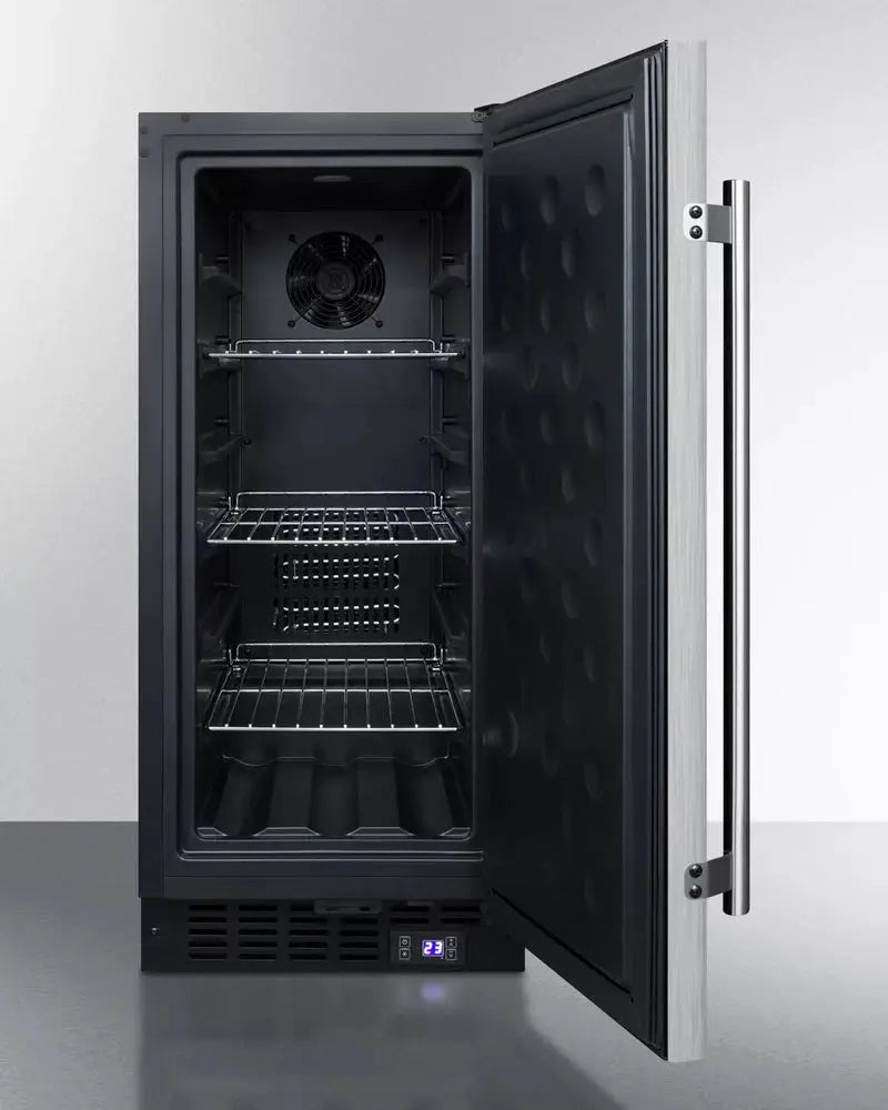 2.45 Cubic Feet Frost-Free Undercounter Upright Freezer with Adjustable Temperature Controls and LED Light | Fridge.com