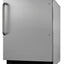 2.68 Cubic Feet Undercounter Upright Freezer with Adjustable Temperature Controls | Fridge.com