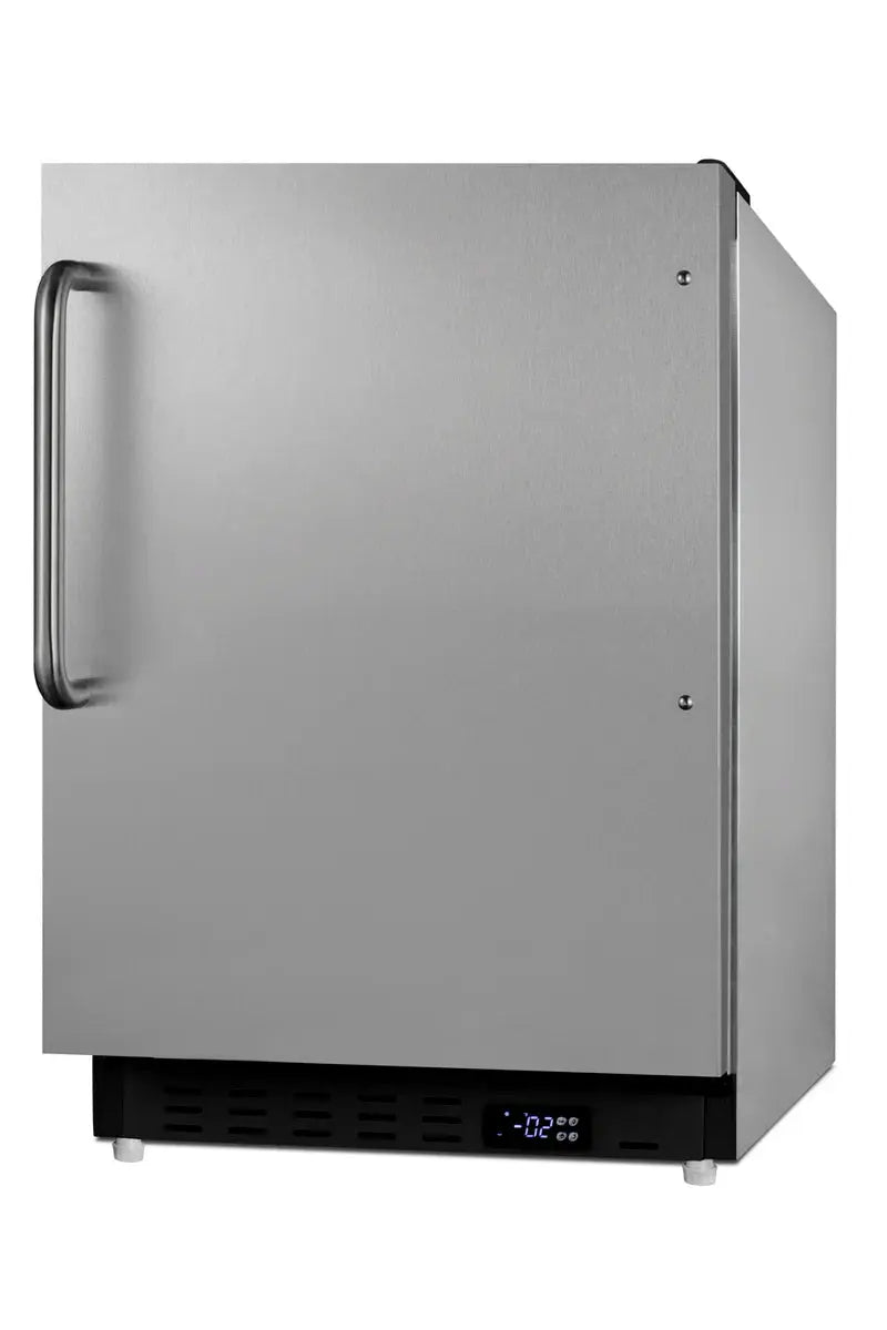 2.68 Cubic Feet Undercounter Upright Freezer with Adjustable Temperature Controls | Fridge.com