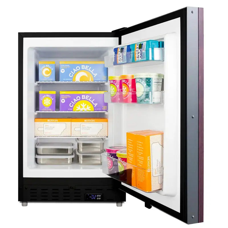 2.68 Cubic Feet Undercounter Upright Freezer with Adjustable Temperature Controls | Fridge.com