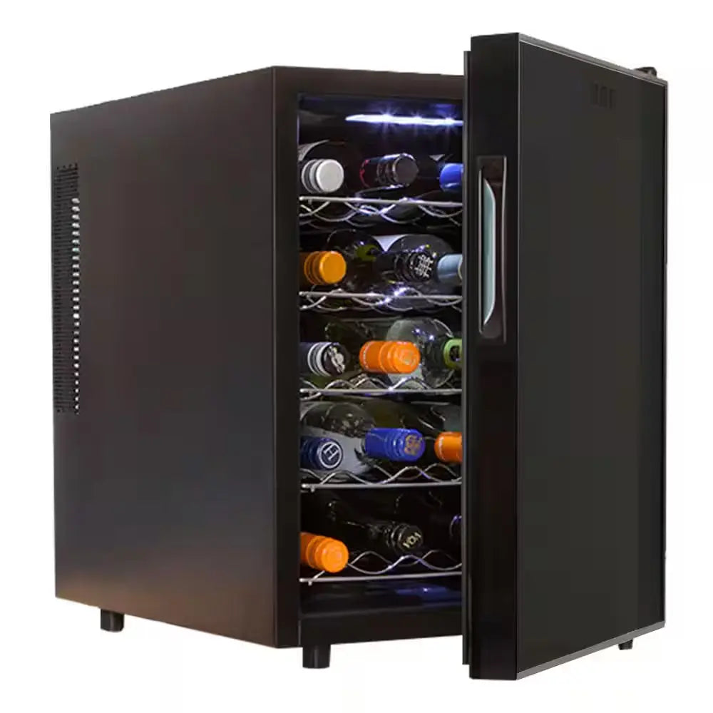 20 Bottle Wine Cooler, Black 1.7 Cu. Ft.. (48L) Freestanding Thermoelectric Wine Fridge | Fridge.com