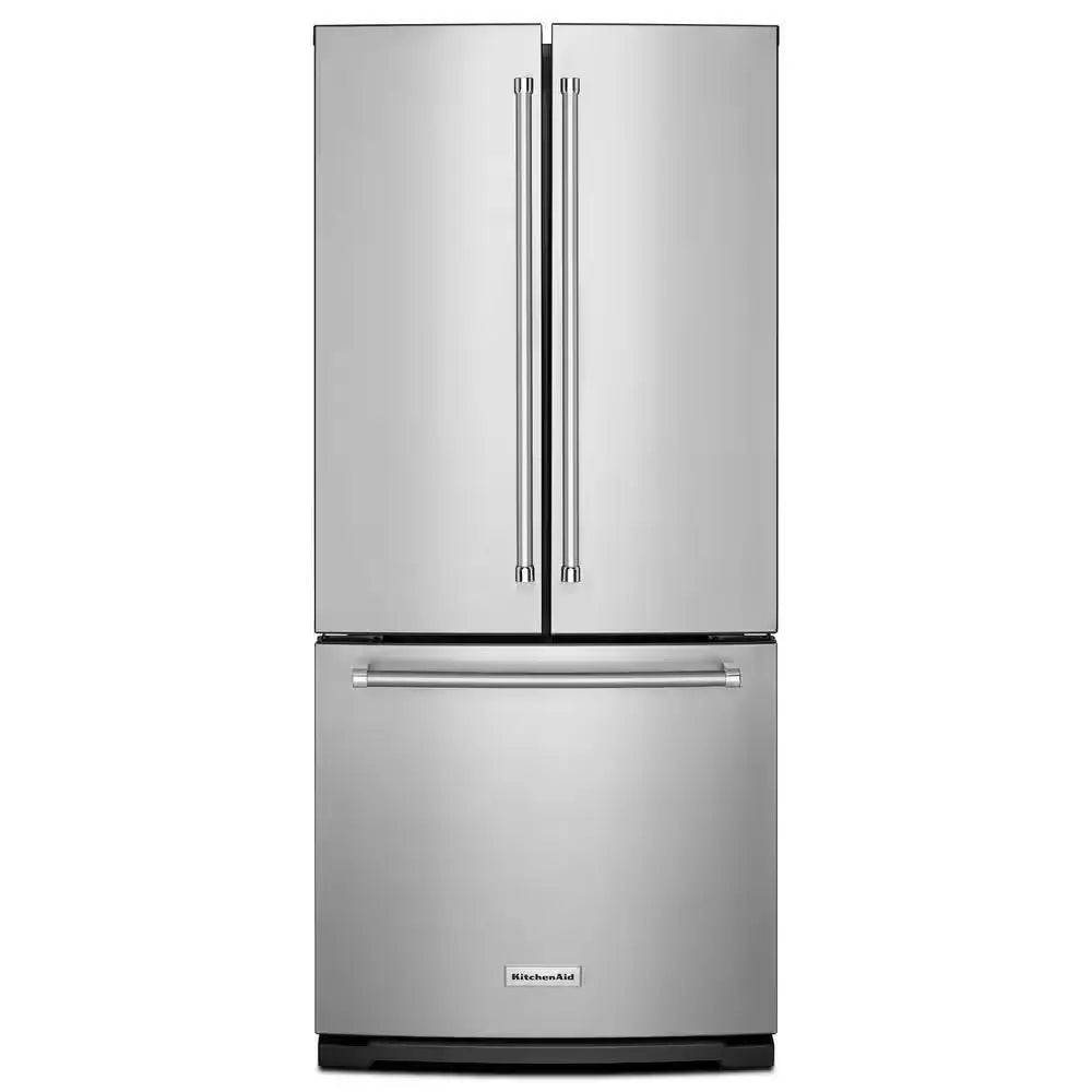 20 Cu. Ft. French Door Refrigerator in Stainless Steel with Interior Water Dispenser | Fridge.com