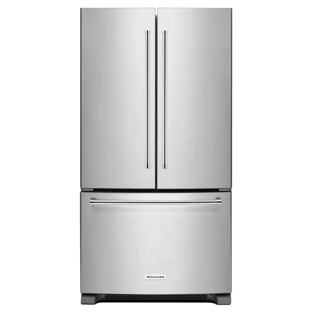 20 Cu. Ft. French Door Refrigerator in Stainless Steel, Counter Depth | Fridge.com