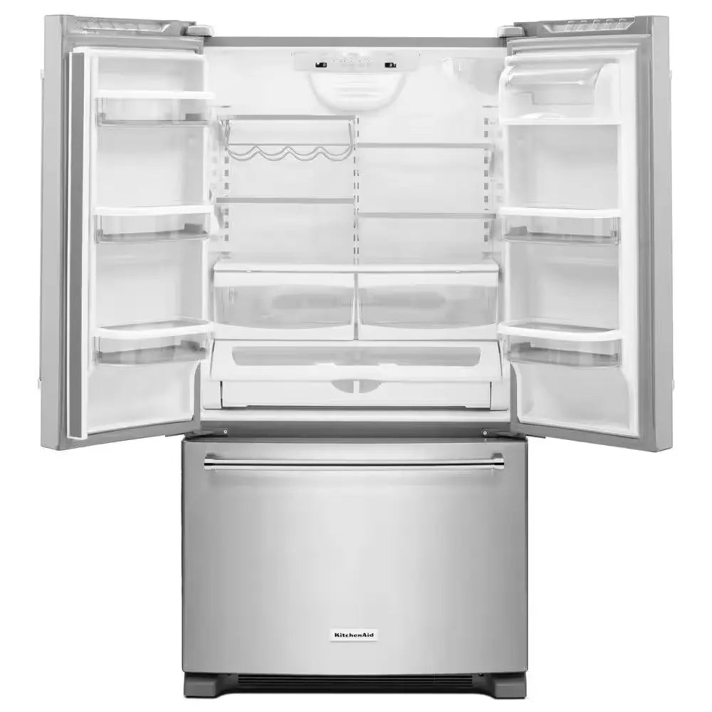 20 Cu. Ft. French Door Refrigerator in Stainless Steel, Counter Depth | Fridge.com