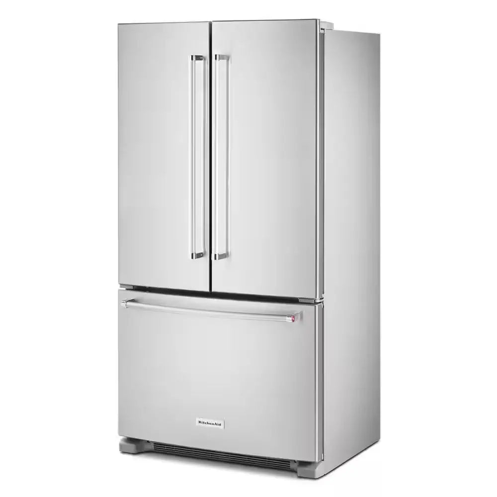 20 Cu. Ft. French Door Refrigerator in Stainless Steel, Counter Depth | Fridge.com