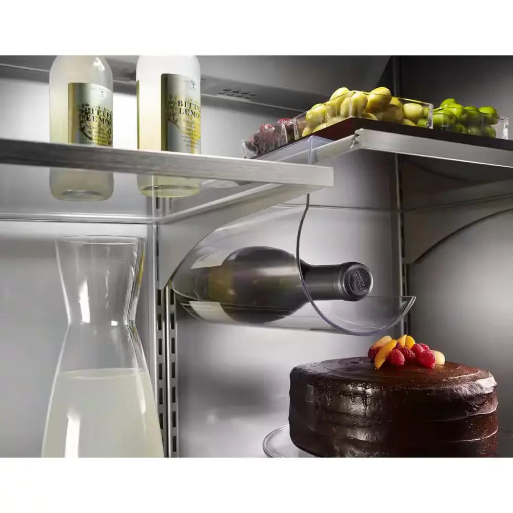 20.8 Cu. Ft. Built-In French Door Refrigerator in Stainless Steel with Platinum Interior | Fridge.com