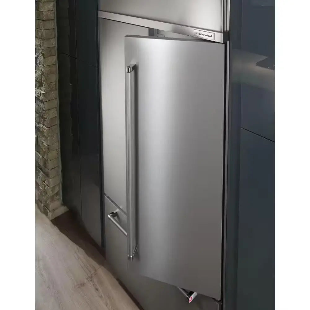 20.8 Cu. Ft. Built-In French Door Refrigerator in Stainless Steel with Platinum Interior | Fridge.com