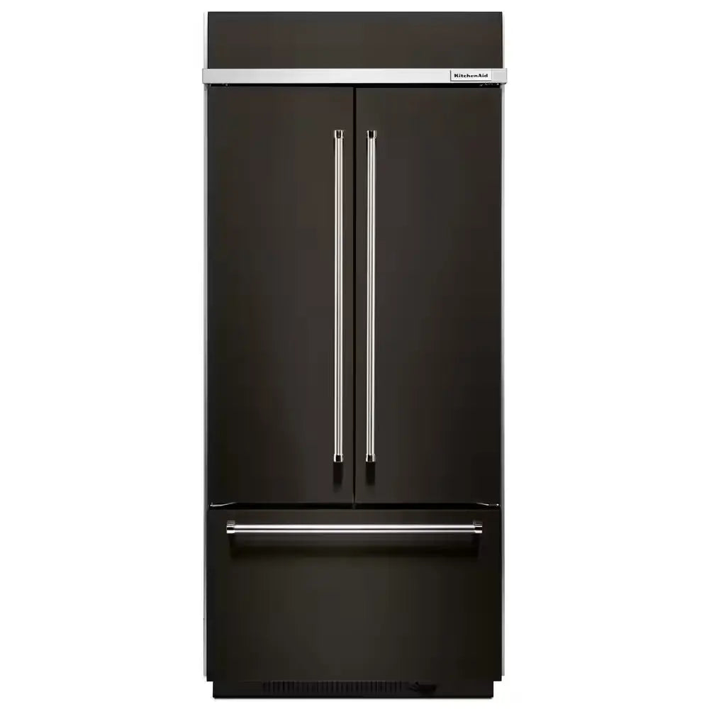 20.8 Cu. Ft. Built-In French Door Refrigerator in Stainless Steel with Platinum Interior | Fridge.com