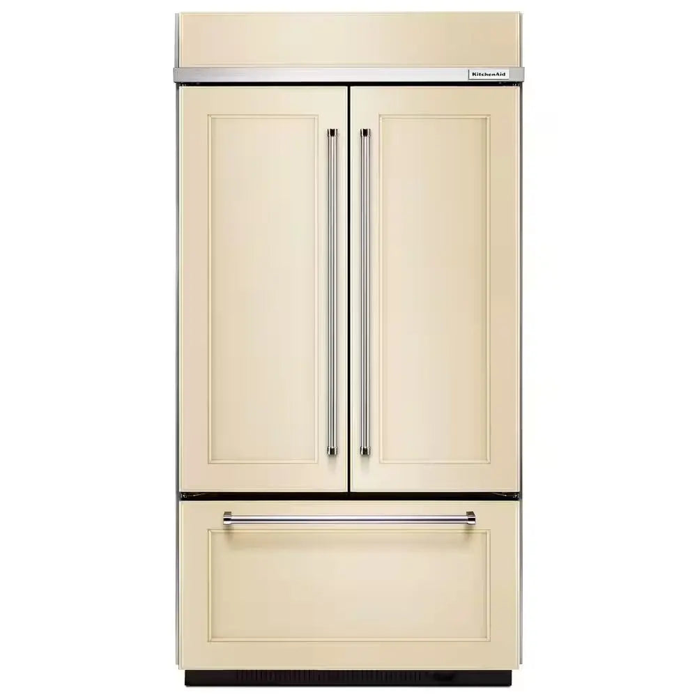 20.8 Cu. Ft. Built-In French Door Refrigerator in Stainless Steel with Platinum Interior | Fridge.com