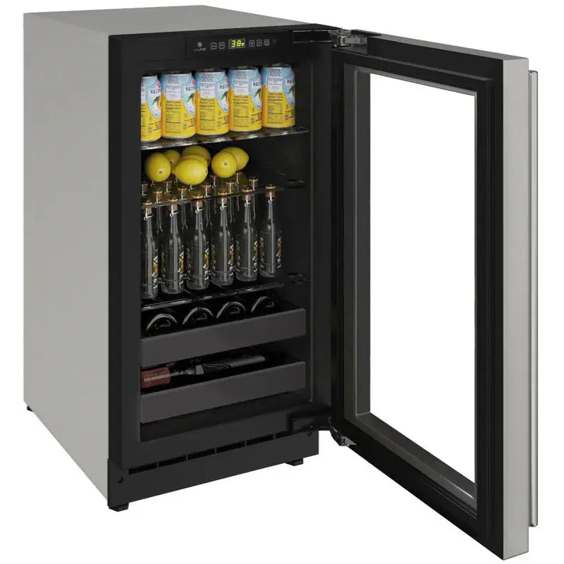 2000 Series 87 Can and 7 Wine Bottle 15" Undercounter Beverage Refrigerator | Fridge.com