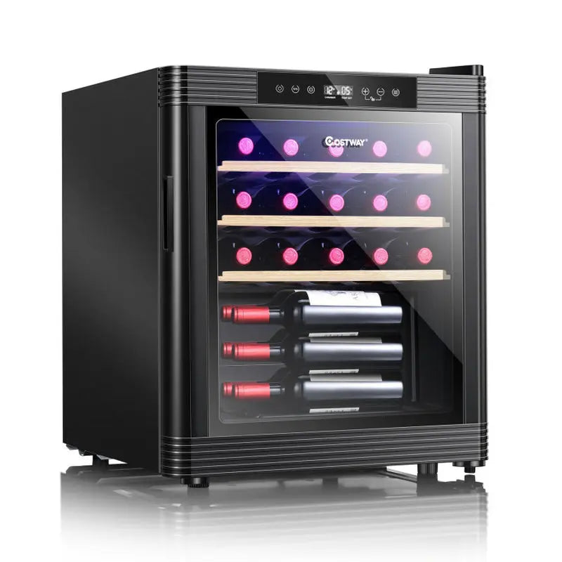 21 Bottle Compressor Wine Cooler Refrigerator with Digital Control | Fridge.com