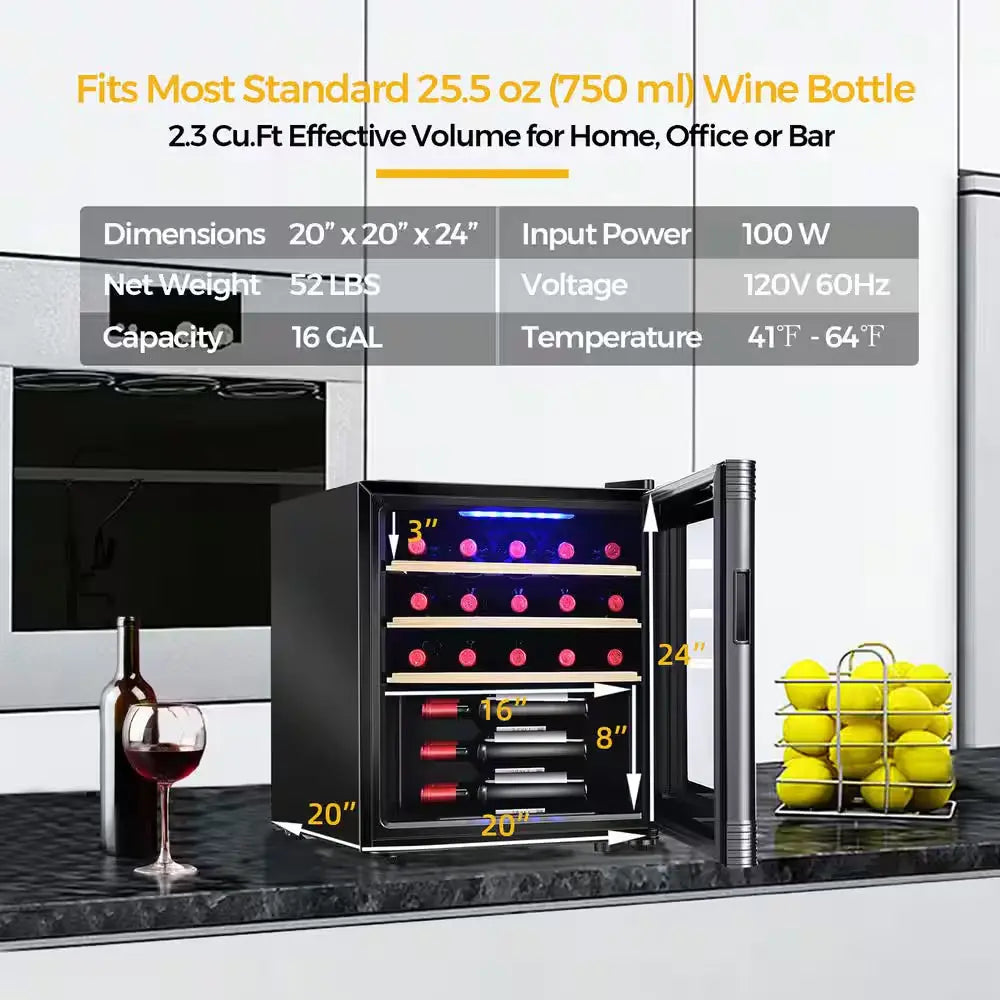 21 Bottle Installation Type Wine Cooler | Fridge.com